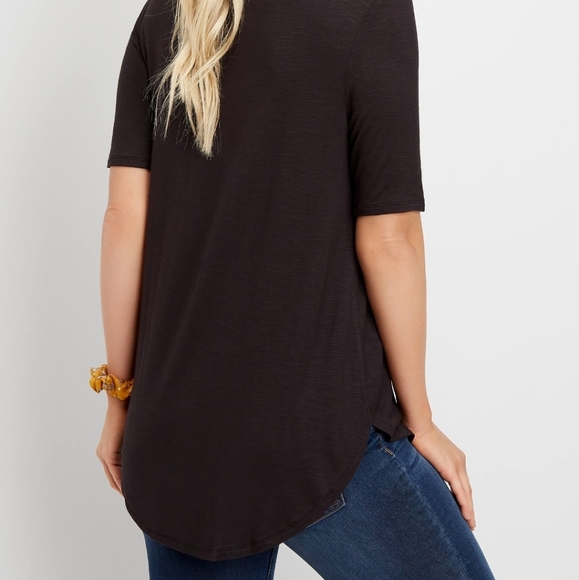 ‼️ 3/$20 Gap Navy 3/4 Sleeve Shirt - Picture 2 of 5